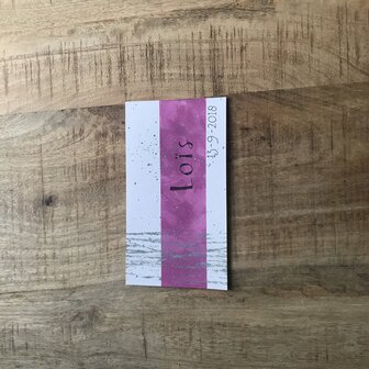 Offerte Geboortekaart