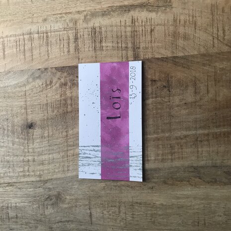 Offerte Geboortekaart