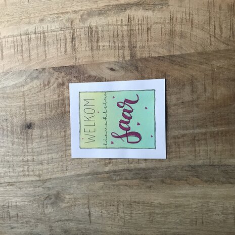 Offerte Geboortekaart